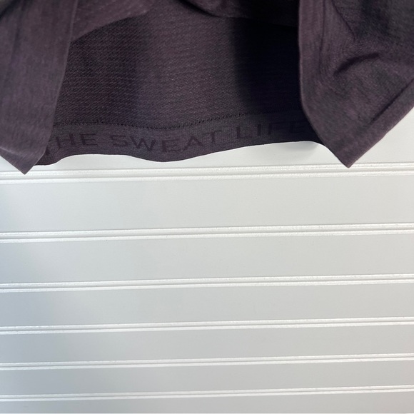 Lululemon Swiftly Tech Long Sleeve Floral Print Purple Plum size 4 - Picture 8 of 11